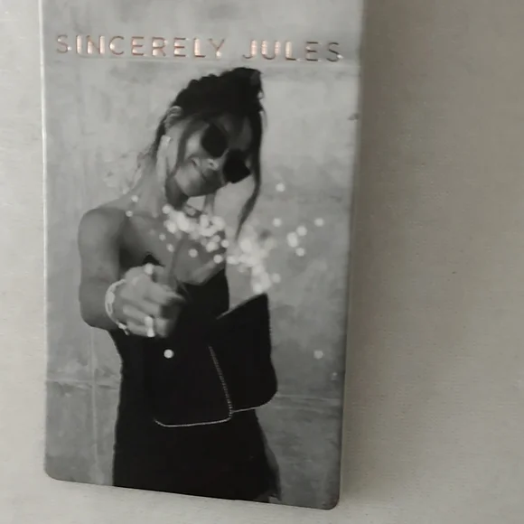 Sincerely Jules Crop top Mesh  Black Shiny Style Sexy  2 Piece New    Medium - Picture 7 of 10